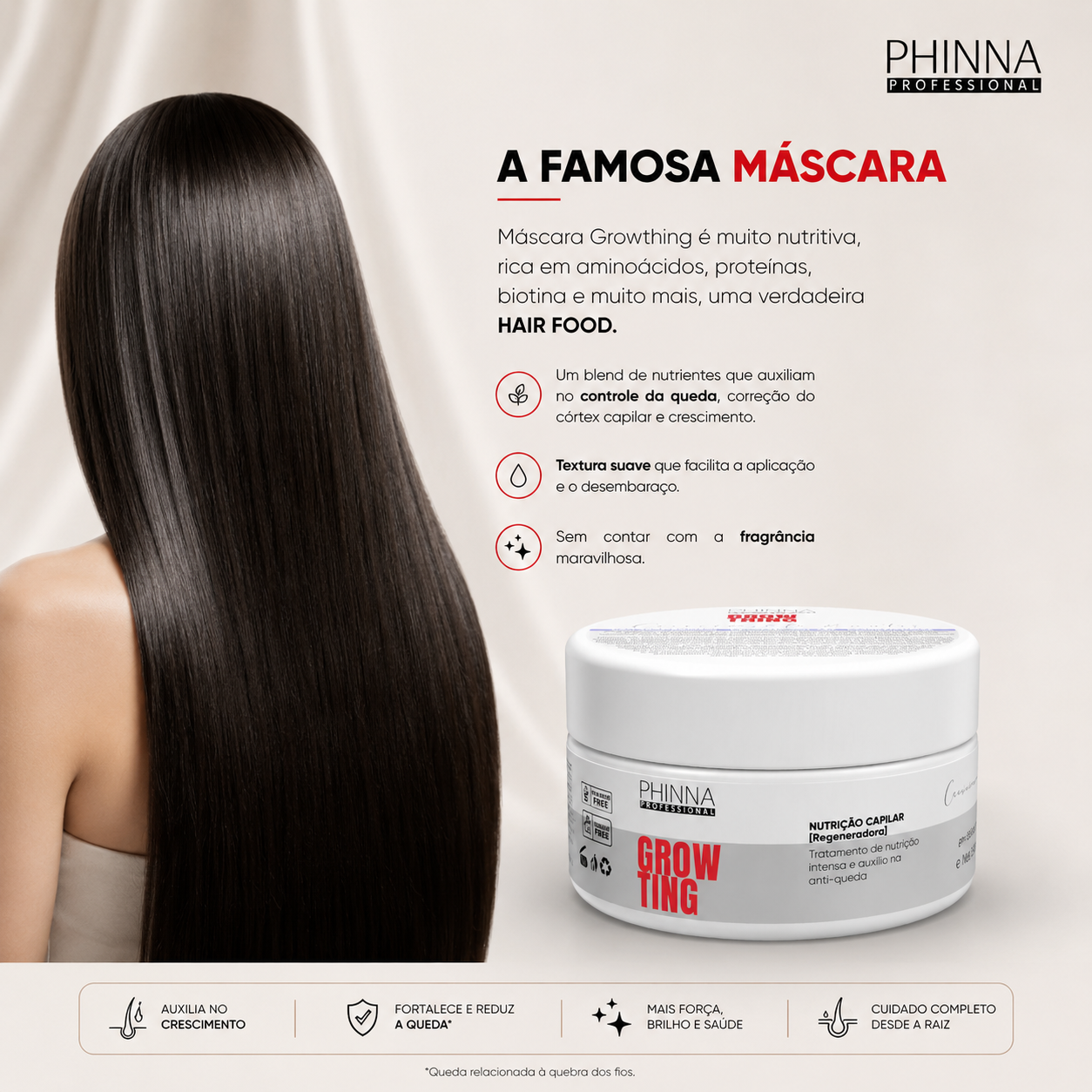 M&aacute;scara Food Hair Growthing